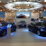 Video Wall 5x4 4k para BMW salón del automóvil - Frontal